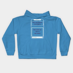 Born with Natural Intelligence AI Kids Hoodie